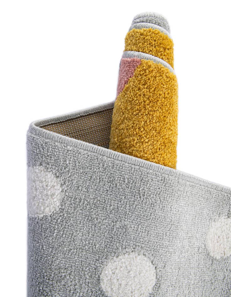 Detail image of 2' 2 x 3' 1 Reindeer Whimsy Kids Rug