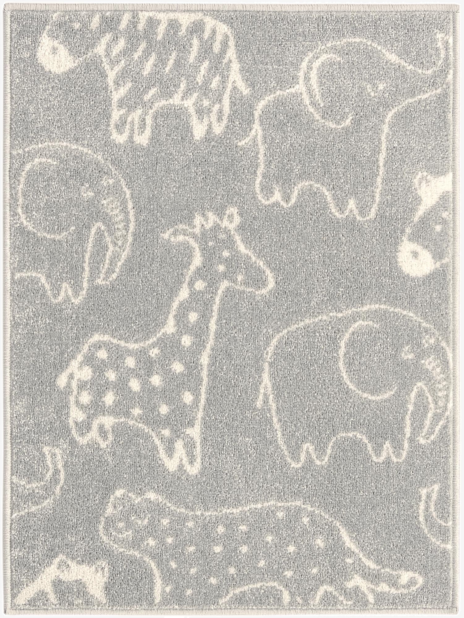 2' 2 x 3' Animals Whimsy Kids Rug