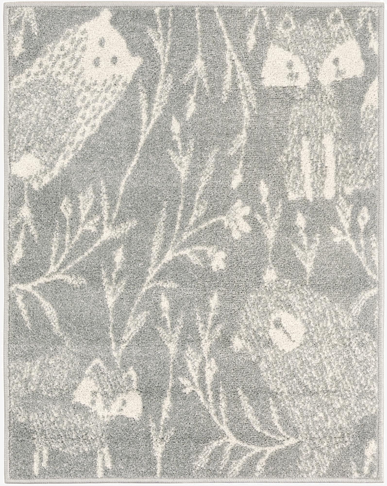 2' 2 x 2' 11 Animals Whimsy Kids Rug