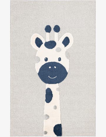 Gray Whimsy Kids Rug