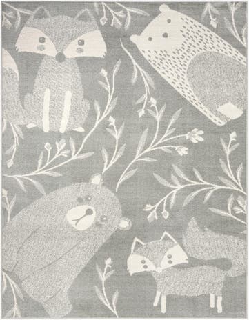7' 10 x 10' Animals Whimsy Kids Rug