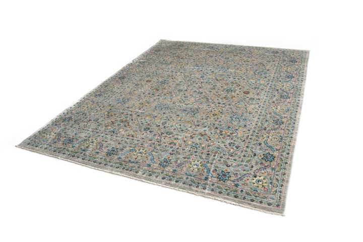 7' 10 x 9' 11 Hand Knotted Ziegler Rug