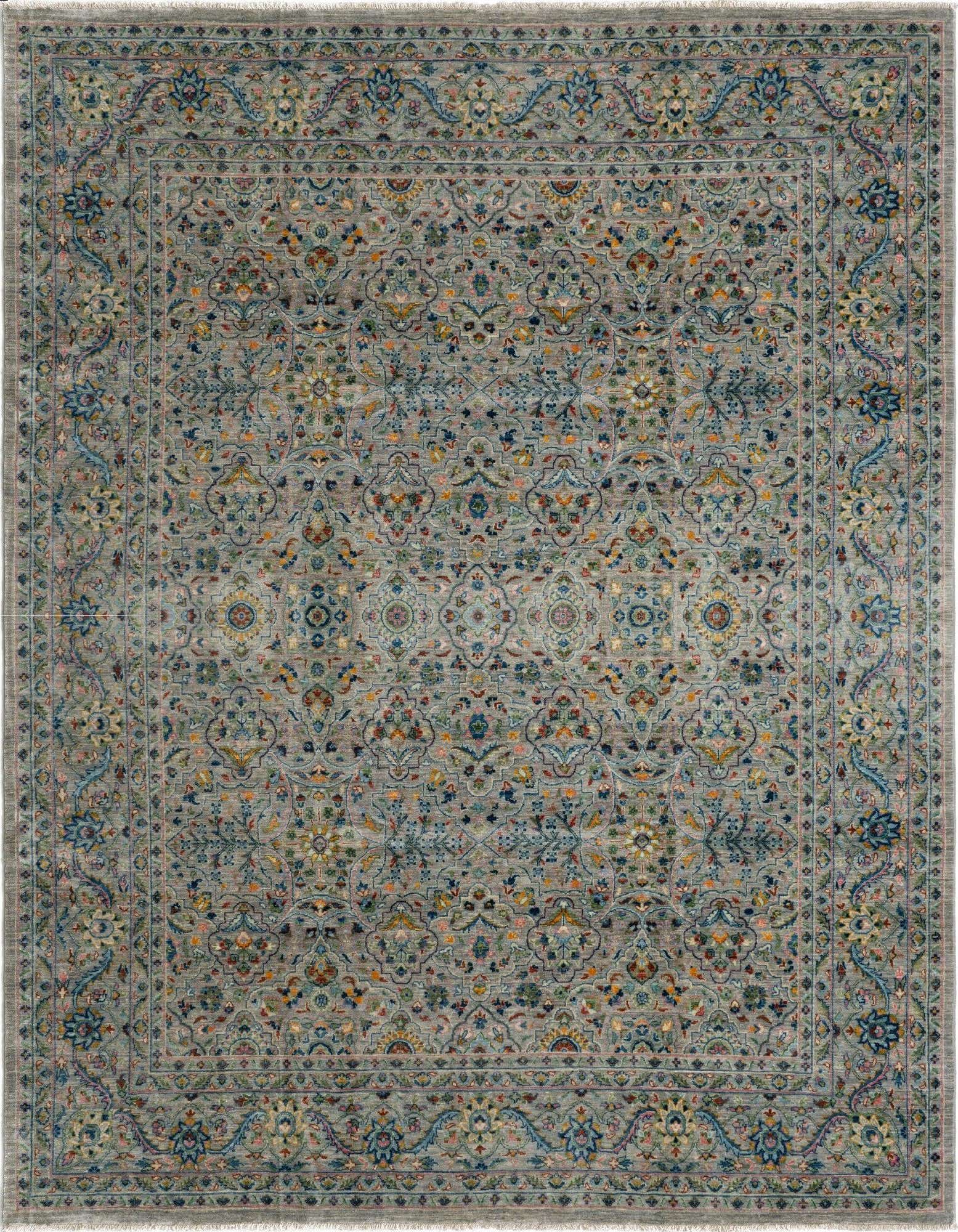 7' 10 x 9' 11 Hand Knotted Ziegler Rug