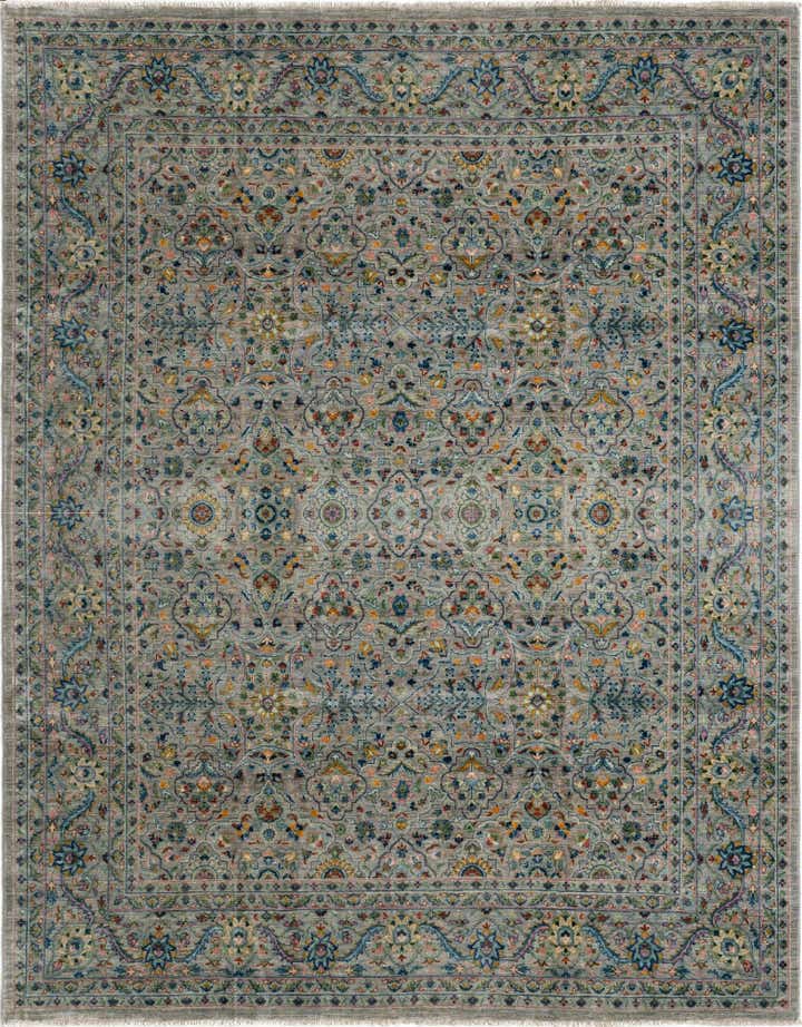 7' 10 x 9' 11 Hand Knotted Ziegler Rug