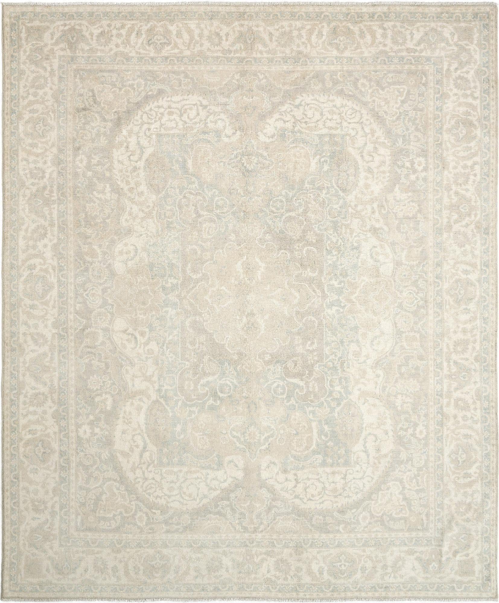7' 11 x 9' 7 Hand Knotted Ziegler Rug