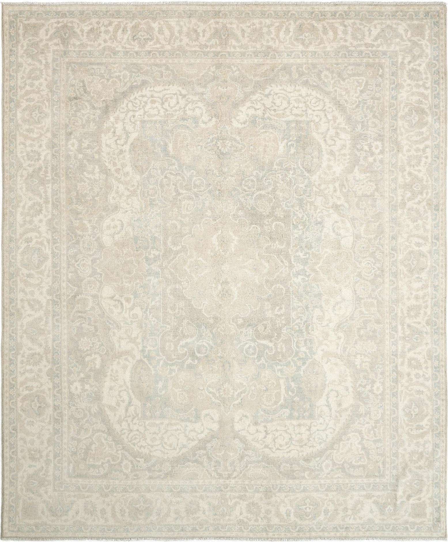 7' 11 x 9' 7 Hand Knotted Ziegler Rug