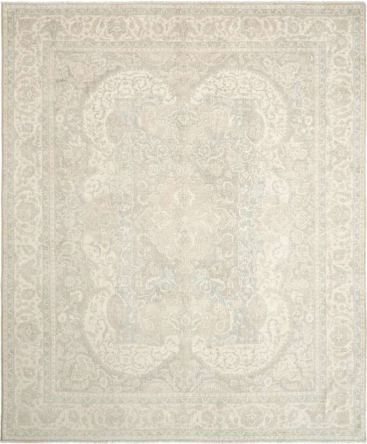 7' 11 x 9' 7 Hand Knotted Ziegler Rug