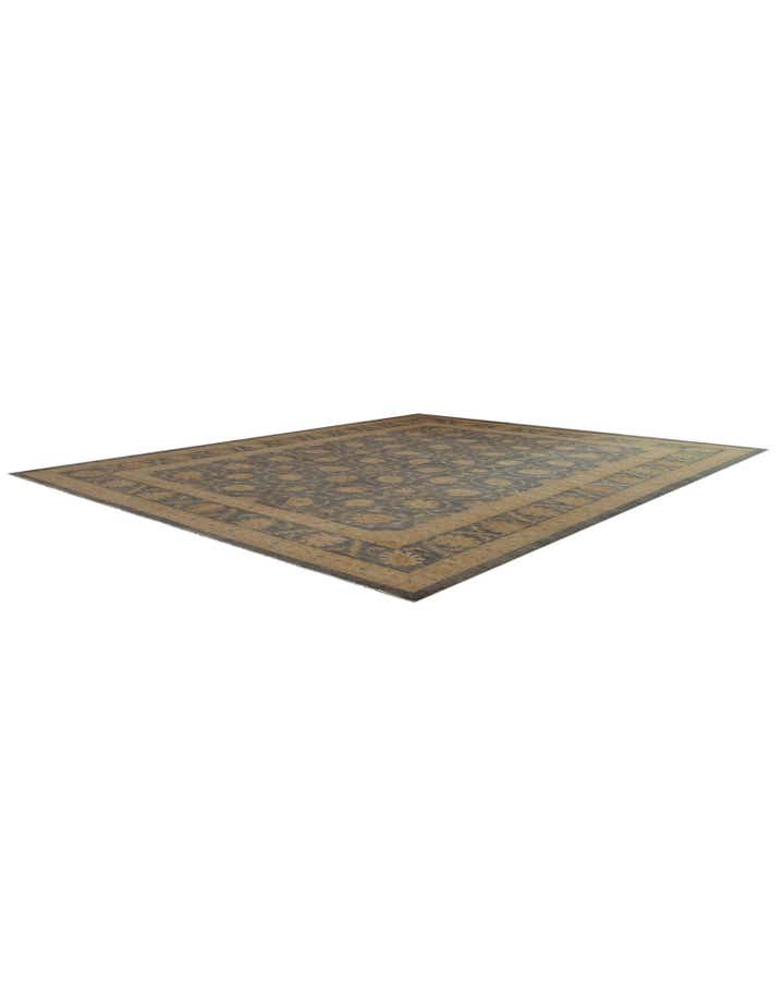 13' 7 x 16' 6 Hand Knotted Ziegler Oriental Rug