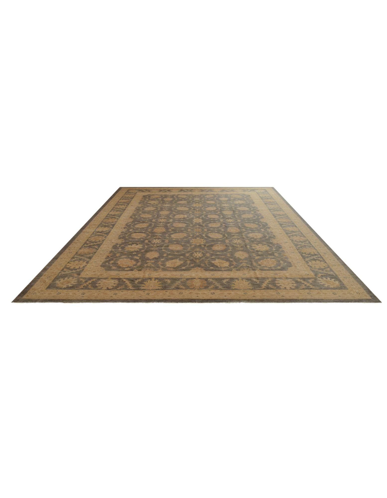 13' 7 x 16' 6 Hand Knotted Ziegler Oriental Rug