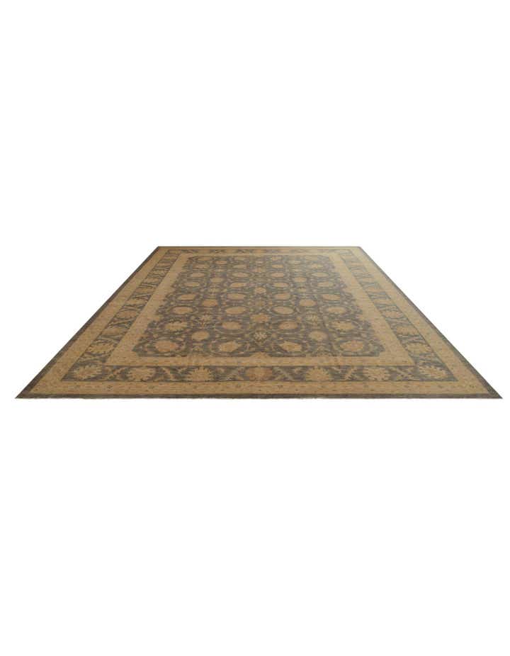 13' 7 x 16' 6 Hand Knotted Ziegler Oriental Rug