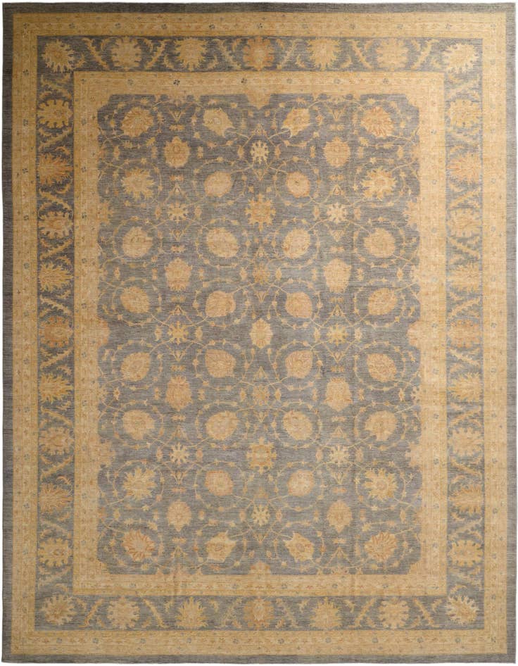 Detail image of 13' 7 x 16' 6 Hand Knotted Ziegler Oriental Rug