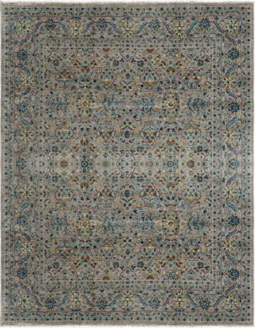 7' 10 x 9' 11 Hand Knotted Ziegler Rug