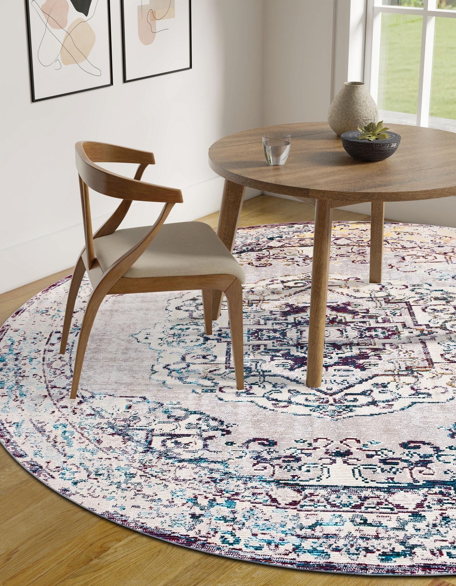 7' x 7' Amulet Round Rug