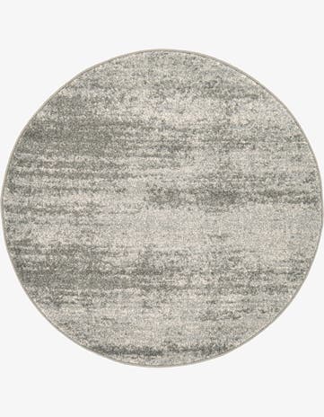 Gray Angelica Round Rug