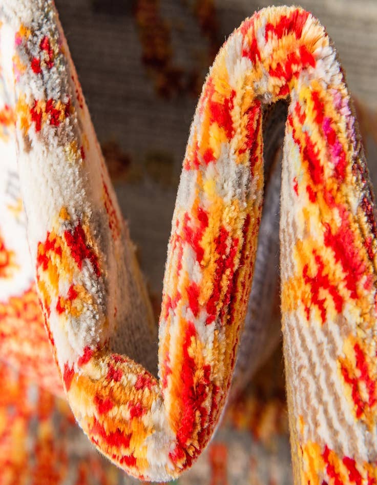 Detail image of 6' x 6' Aqua Round Rug