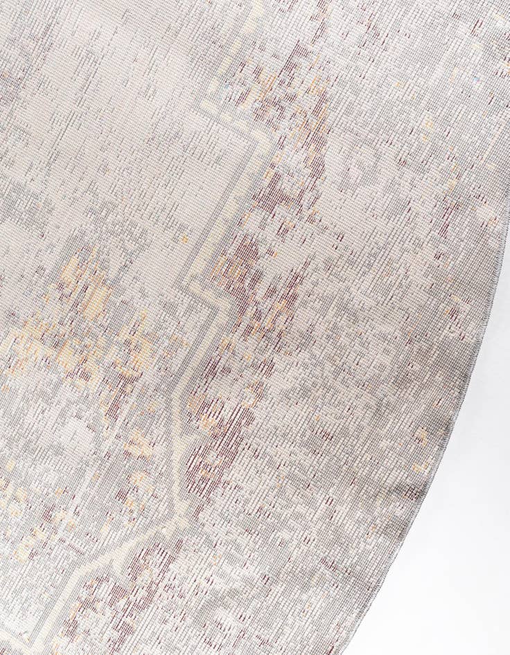 Detail image of 8' x 8' Aqua Round Rug