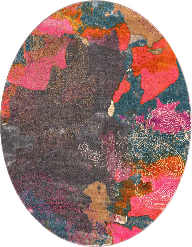 Detail image of 8' x 8' Aria Round Rug