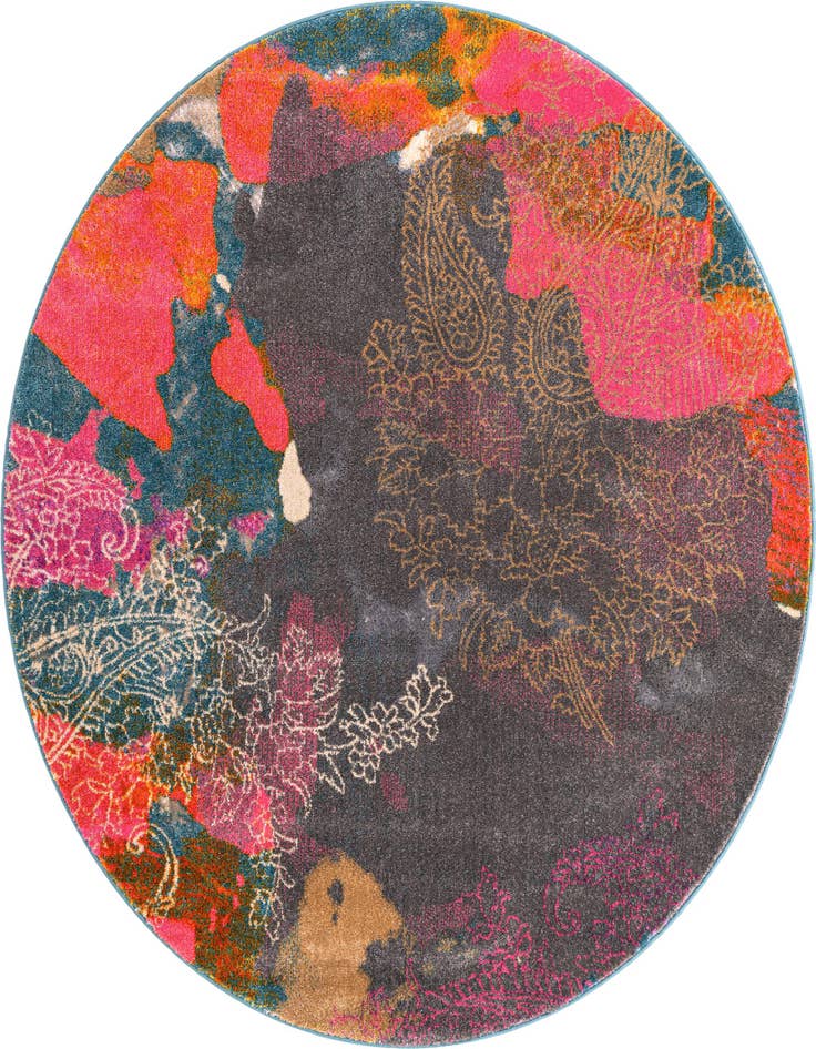 Detail image of 6' x 6' Aria Round Rug