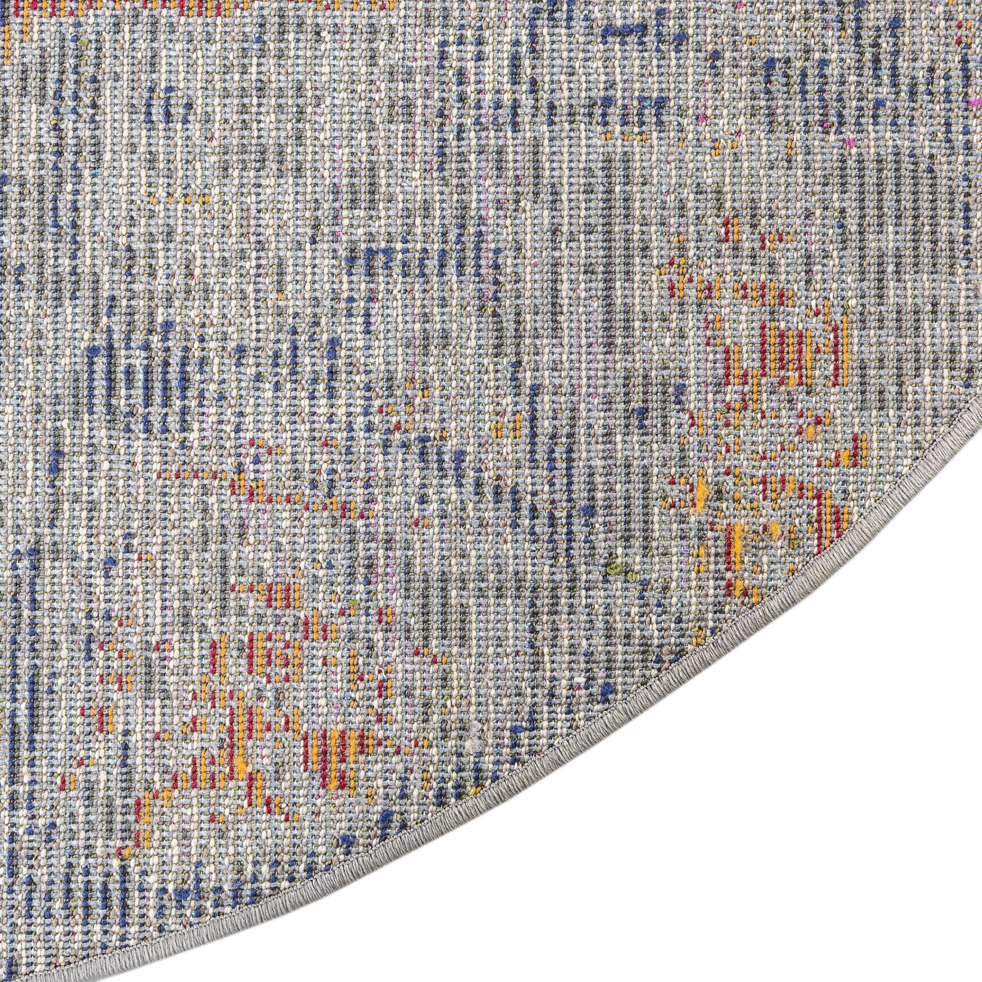4' x 4' Washable Arte Round Rug