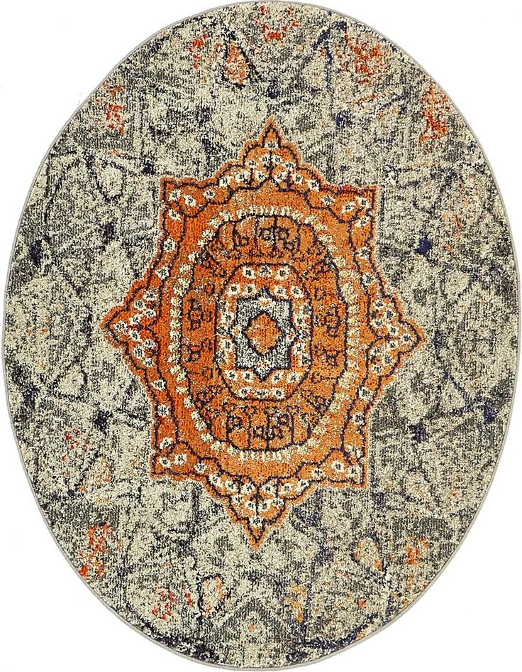 Detail image of 4' x 4' Washable Arte Round Rug