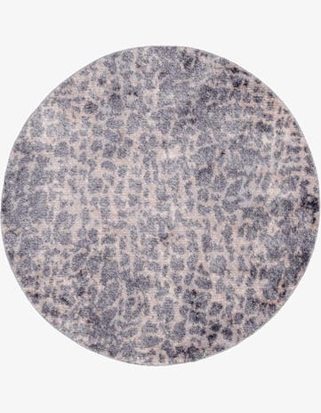 Gray Artemis Round Rug