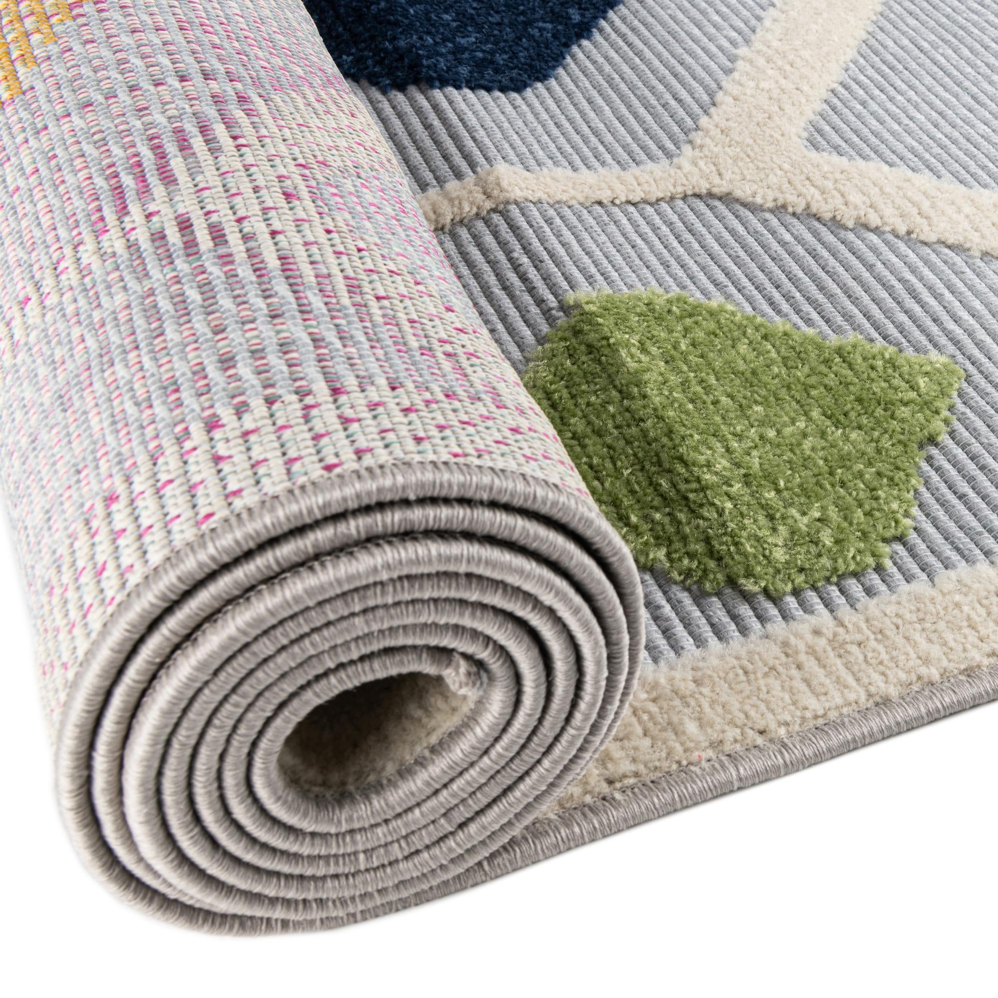 5' 3 x 5' 3 Easy-Clean Aruba Indoor / Outdoor Round Rug
