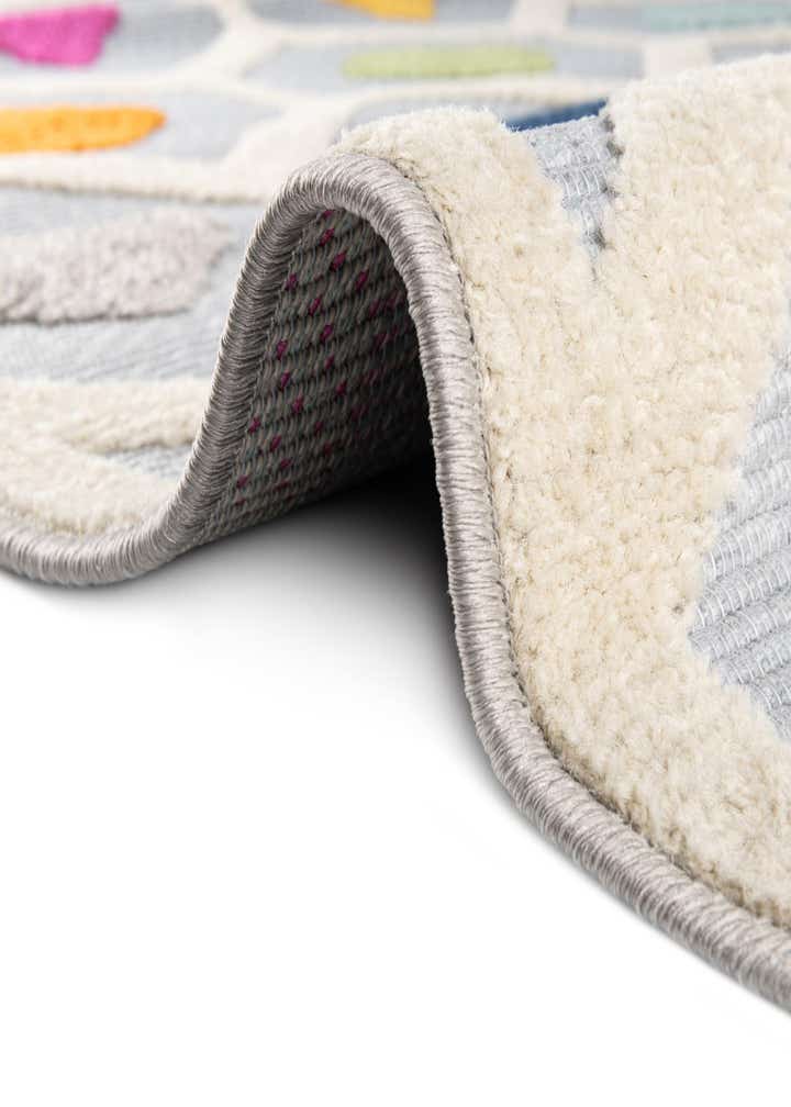 3' 3 x 3' 3 Easy-Clean Aruba Indoor / Outdoor Round Rug