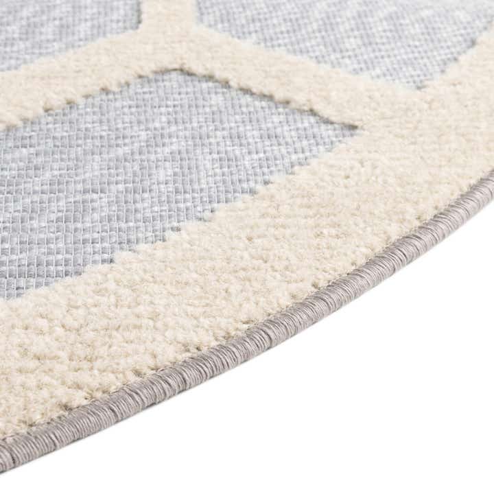 5' 3 x 5' 3 Easy-Clean Aruba Indoor / Outdoor Round Rug