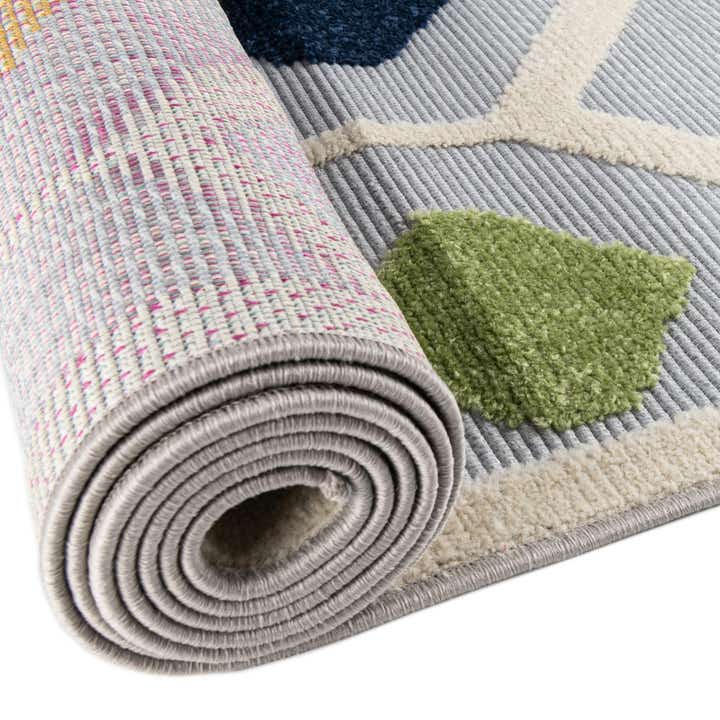 5' 3 x 5' 3 Easy-Clean Aruba Indoor / Outdoor Round Rug