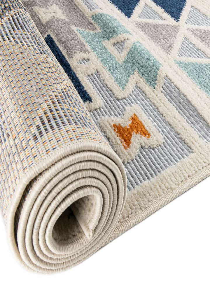 5' 3 x 5' 3 Easy-Clean Aruba Indoor / Outdoor Round Rug