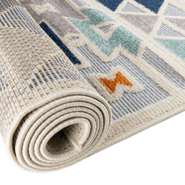 5' 3 x 5' 3 Easy-Clean Aruba Indoor / Outdoor Round Rug