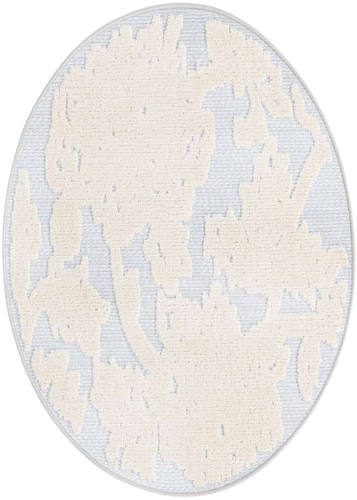 3' 3 x 3' 3 Easy-Clean Aruba Indoor / Outdoor Round Rug