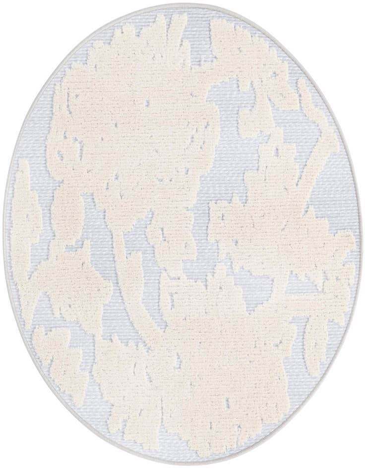 Detail image of 3' 3 x 3' 3 Easy-Clean Aruba Indoor / Outdoor Round Rug