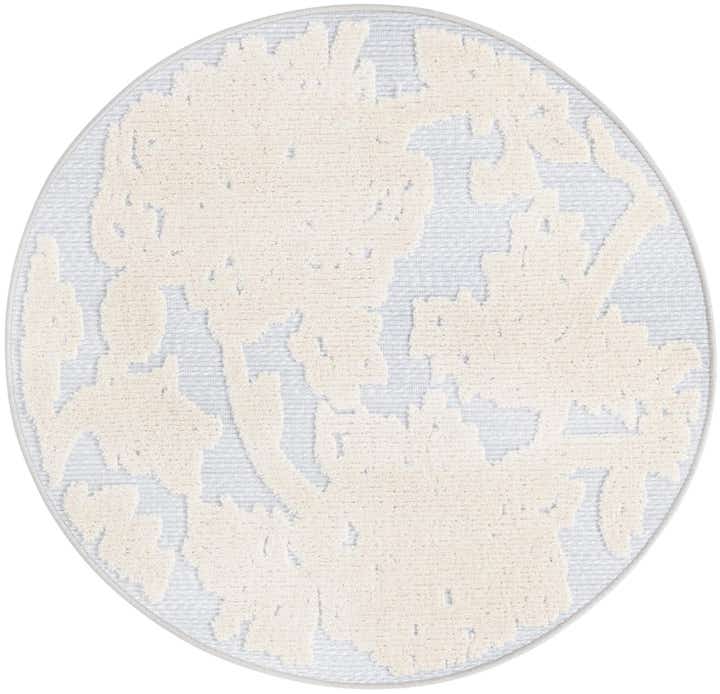 3' 3 x 3' 3 Easy-Clean Aruba Indoor / Outdoor Round Rug