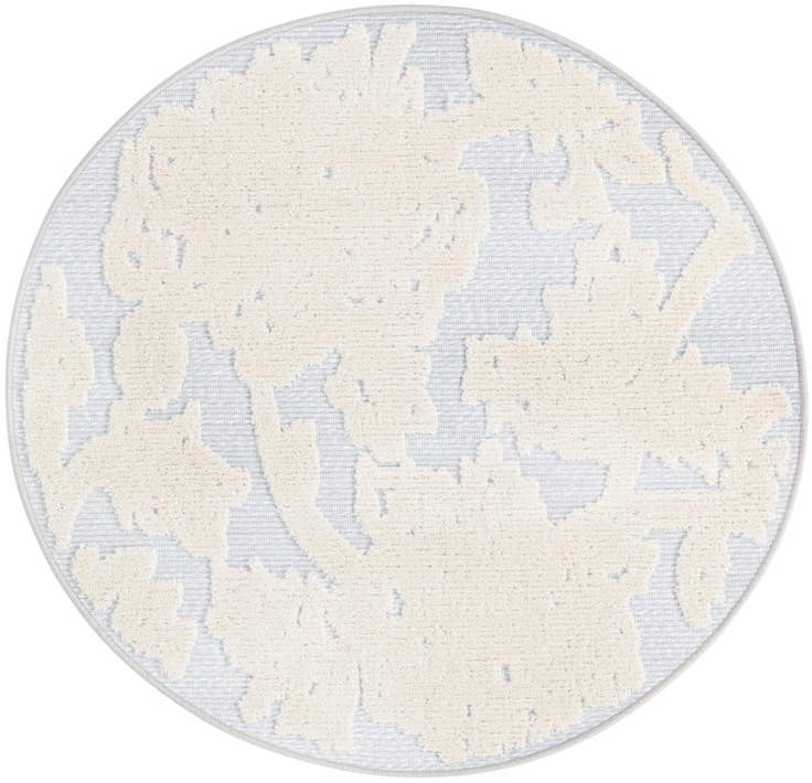 Detail image of 3' 3 x 3' 3 Easy-Clean Aruba Indoor / Outdoor Round Rug