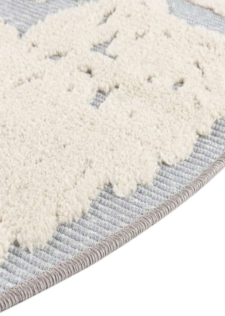 5' 3 x 5' 3 Easy-Clean Aruba Indoor / Outdoor Round Rug