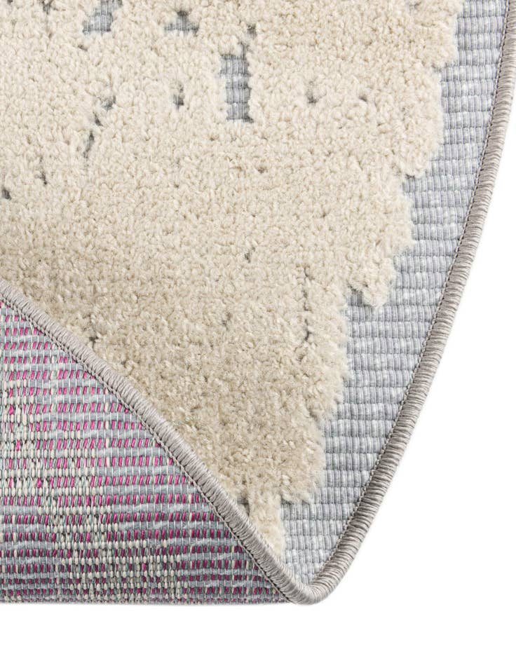 Detail image of 3' 3 x 3' 3 Easy-Clean Aruba Indoor / Outdoor Round Rug