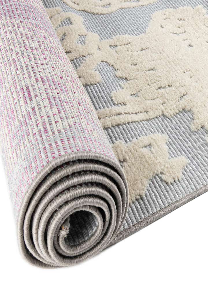 5' 3 x 5' 3 Easy-Clean Aruba Indoor / Outdoor Round Rug
