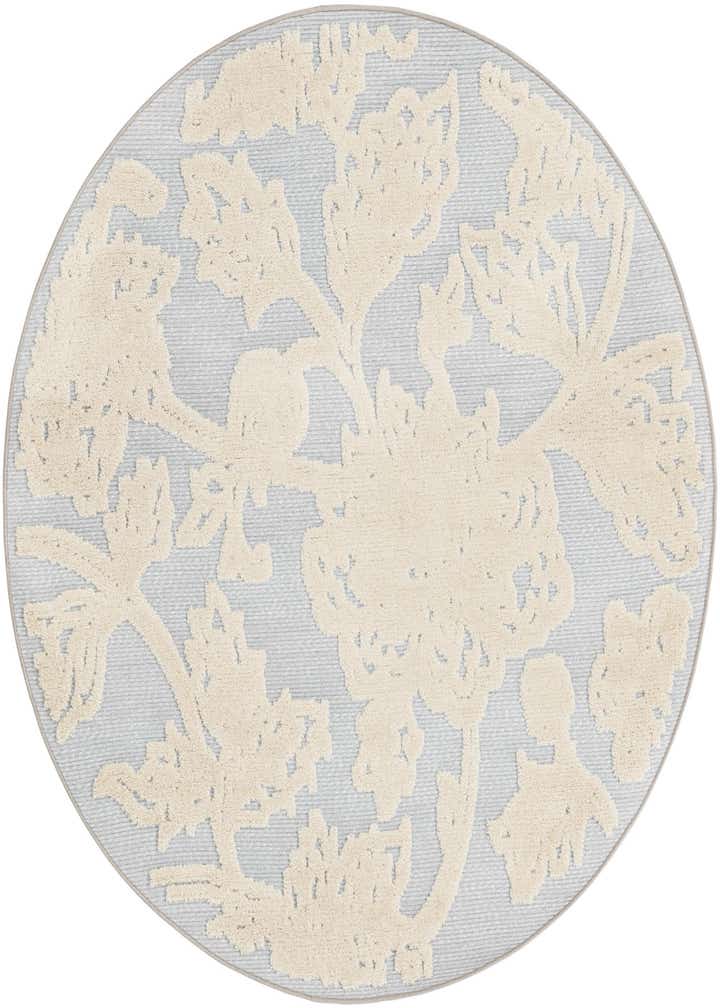5' 3 x 5' 3 Easy-Clean Aruba Indoor / Outdoor Round Rug