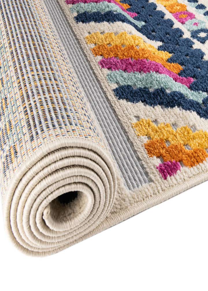 5' 3 x 5' 3 Easy-Clean Aruba Indoor / Outdoor Round Rug