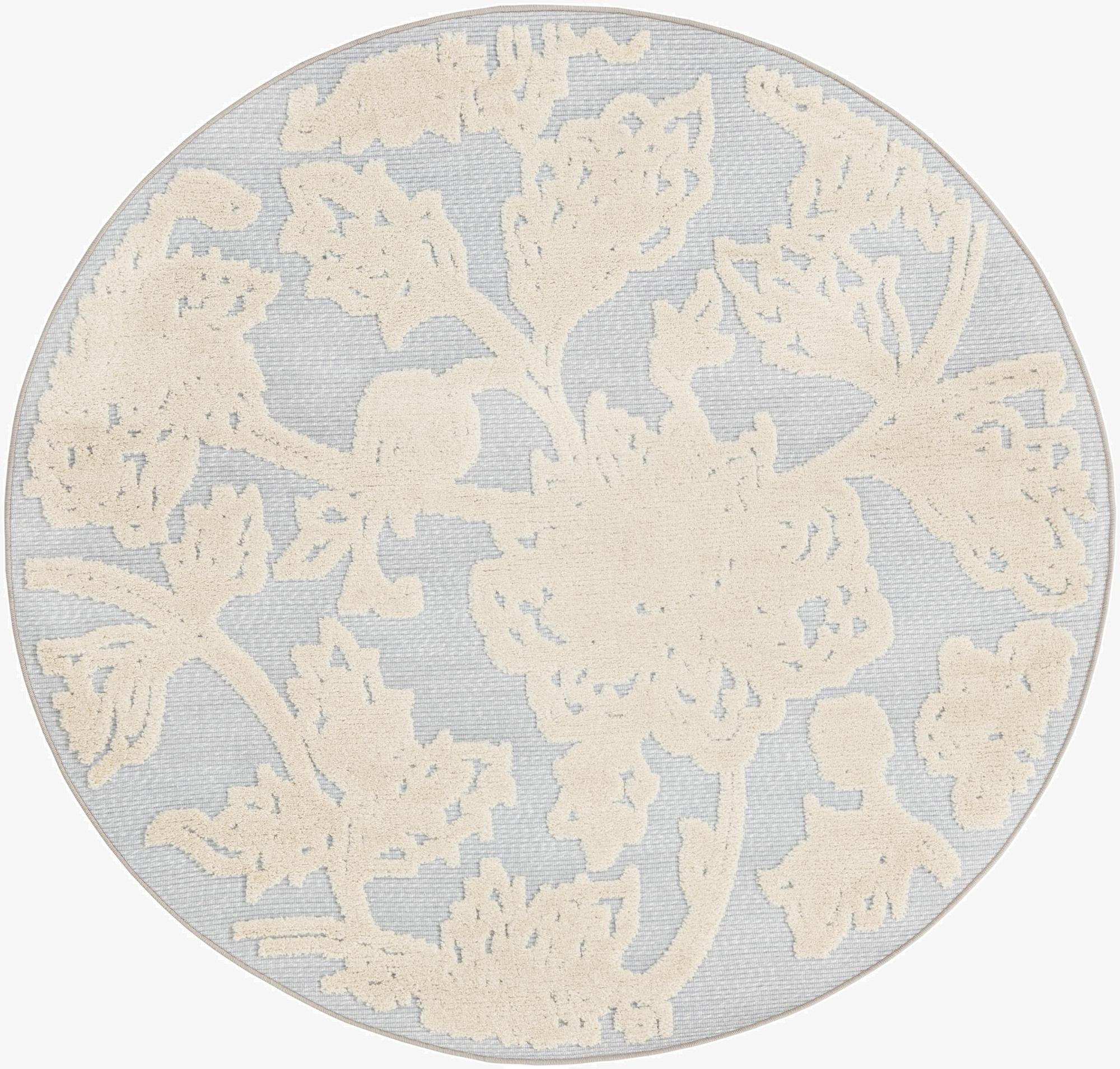 160cm x 160cm  Washable Aruba Indoor / Outdoor Round Rug