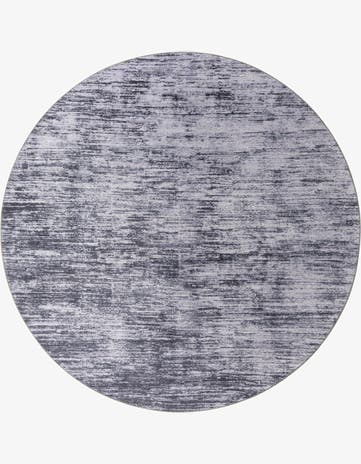 Gray Asha Round Rug