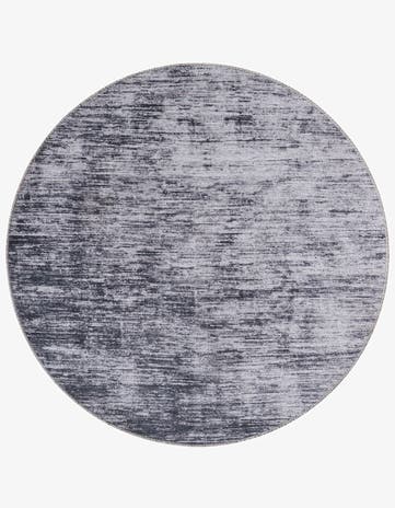 Gray Asha Round Rug