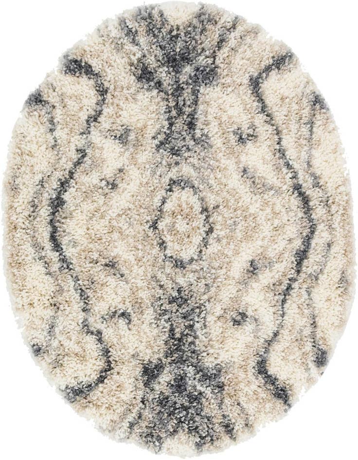 Detail image of 3' 3 x 3' 3 Athena Shag Round Rug