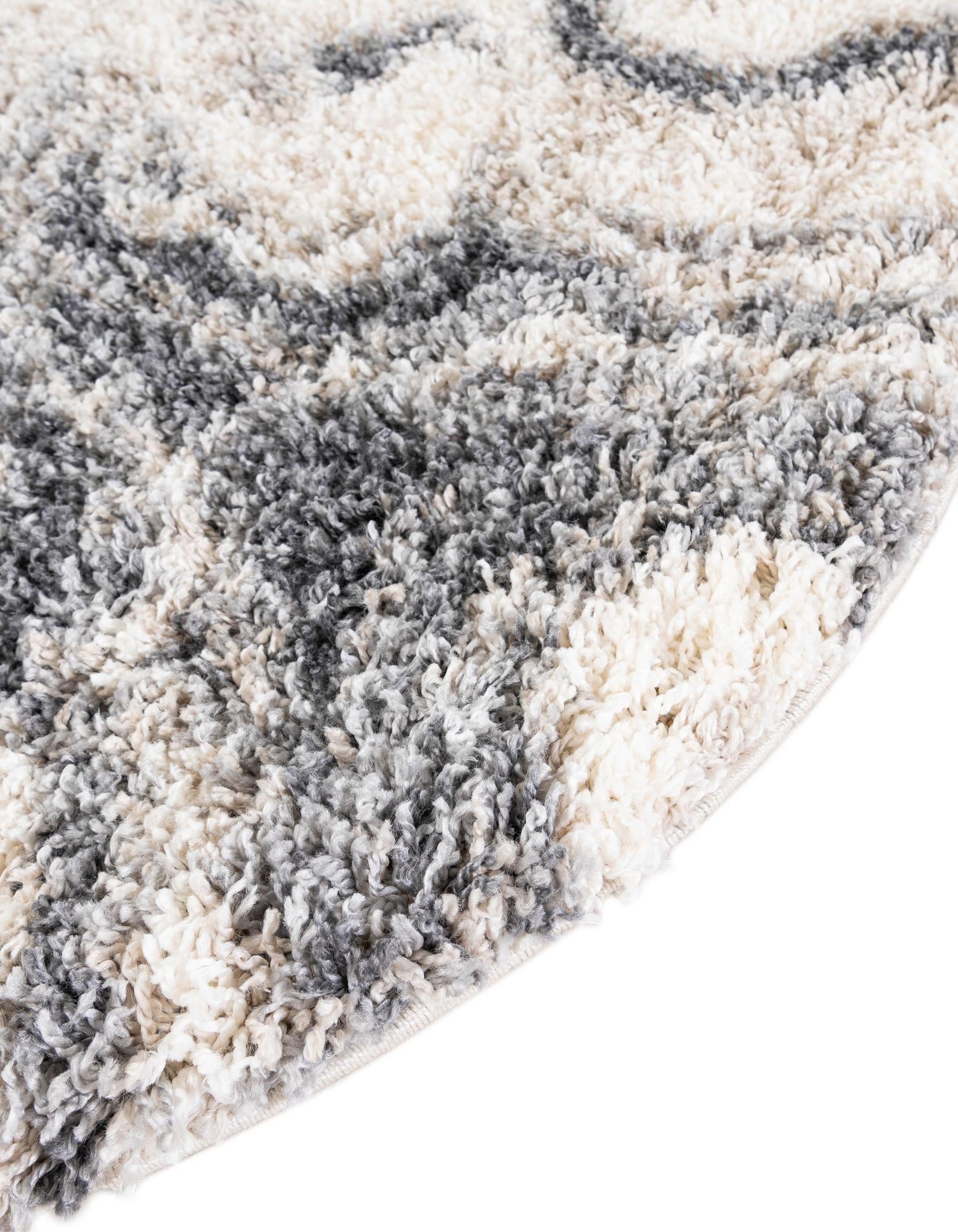 3' 3 x 3' 3 Athena Shag Round Rug