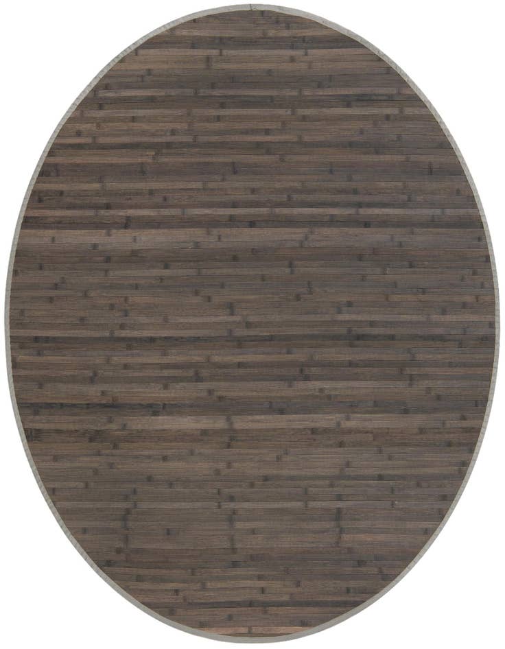 Detail image of 5' 3 x 5' 3 Bamboo Round Rug