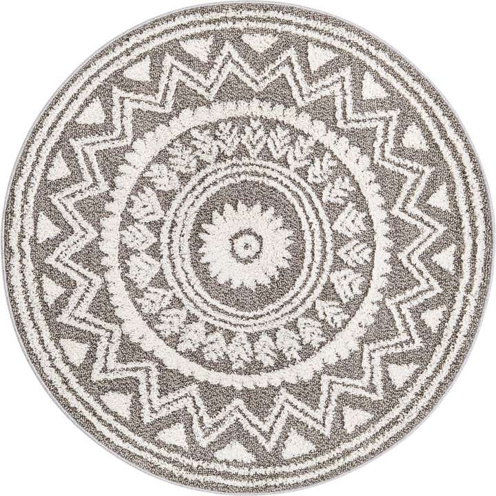 5' 3 x 5' 3 Boho Round Rug