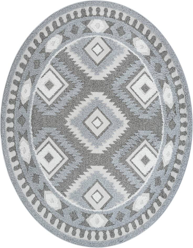 Detail image of 7' 10 x 7' 10 Boho Round Rug