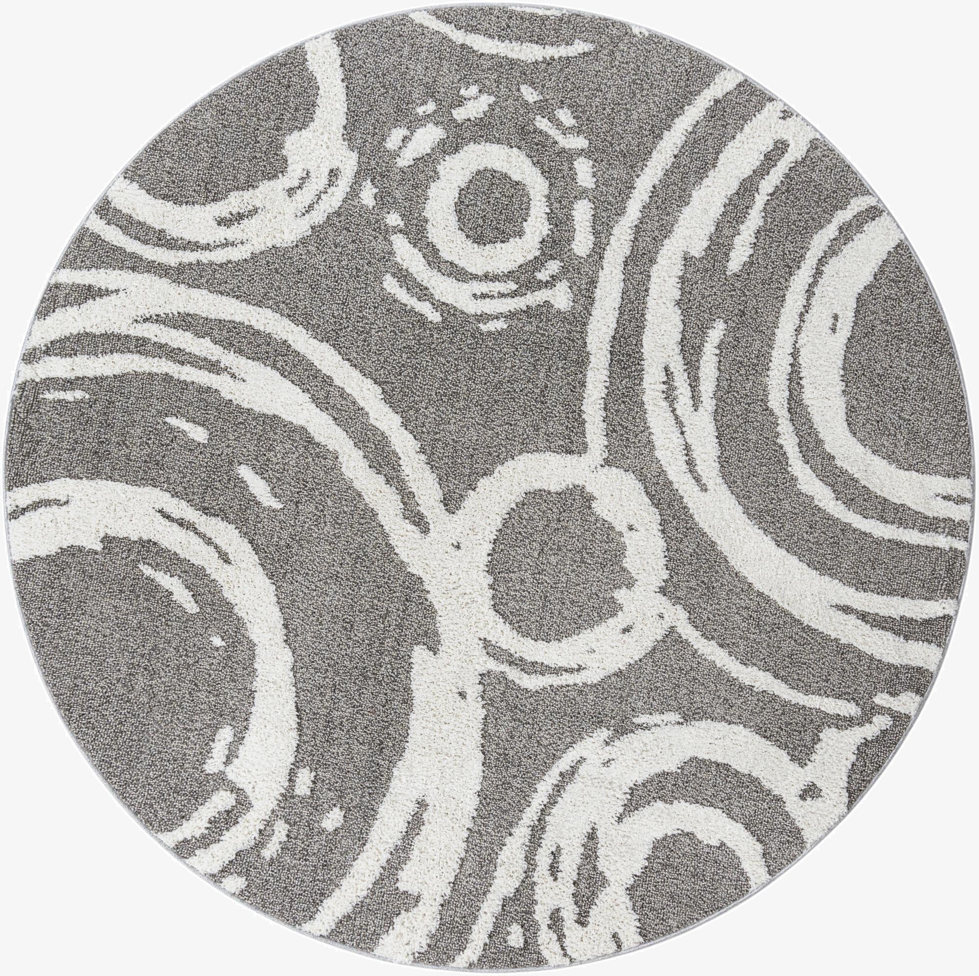 7' 10 x 7' 10 Boho Round Rug