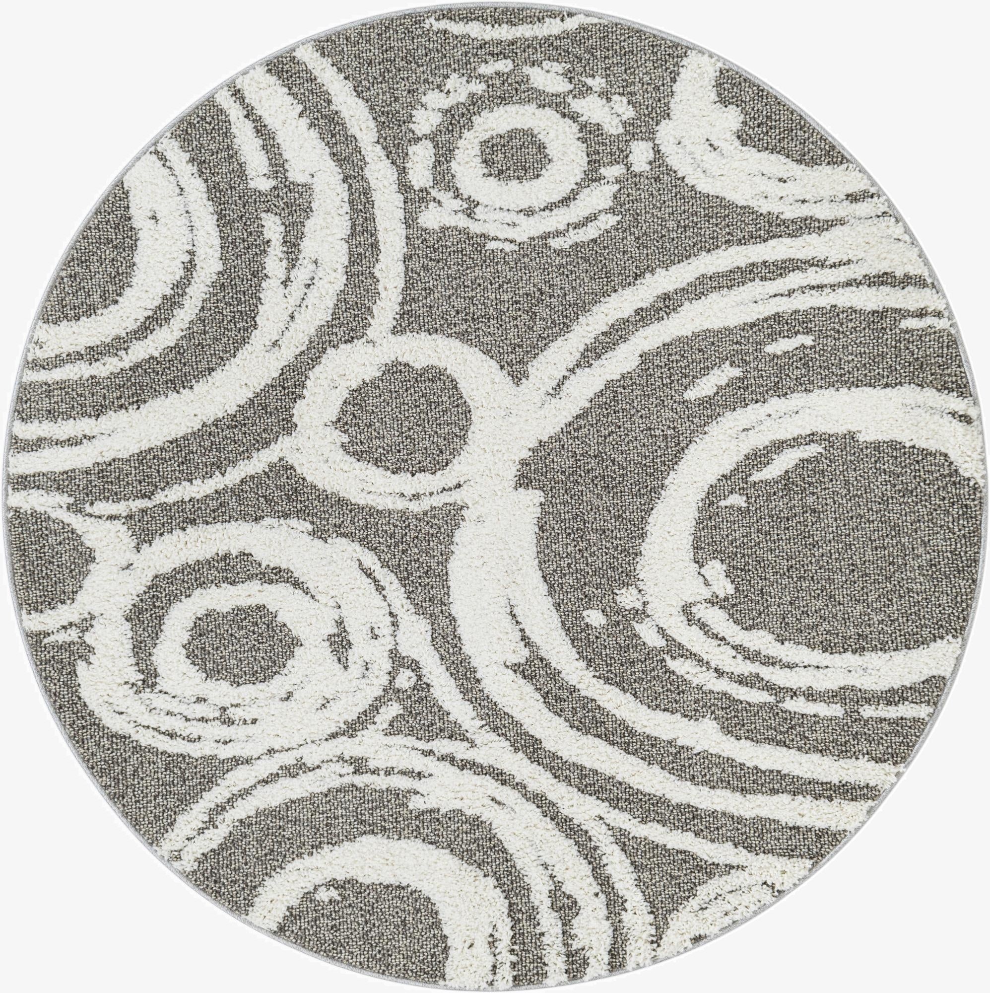 5' 3 x 5' 3 Boho Round Rug